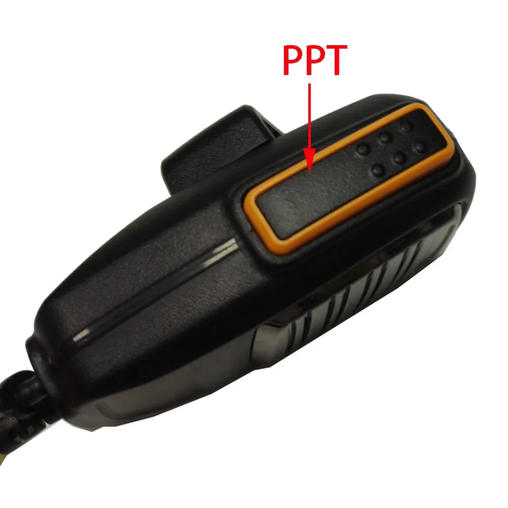 Динамик PTT портативный микрофон для Kenwood 'd xun Puxing HYT Baofeng uv 5r 888S|ptt speaker|uv 5rhandheld speaker