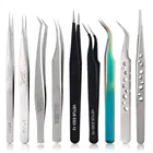 Пинцет для наращивания ресниц Vetus, пинцет для ресниц, пинцет для увеличения объема, Радужный пинцет, косметические инструменты для макияжа