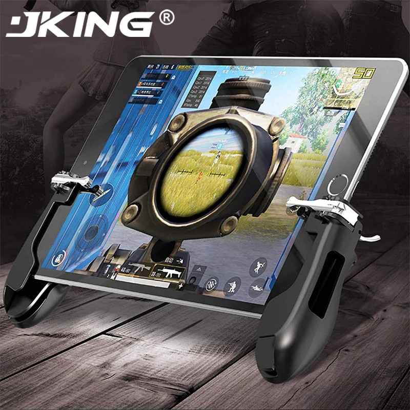 JKING для PUBG FPS планшеты игровой контроллер L1R1 триггер огонь Кнопка цель ключ