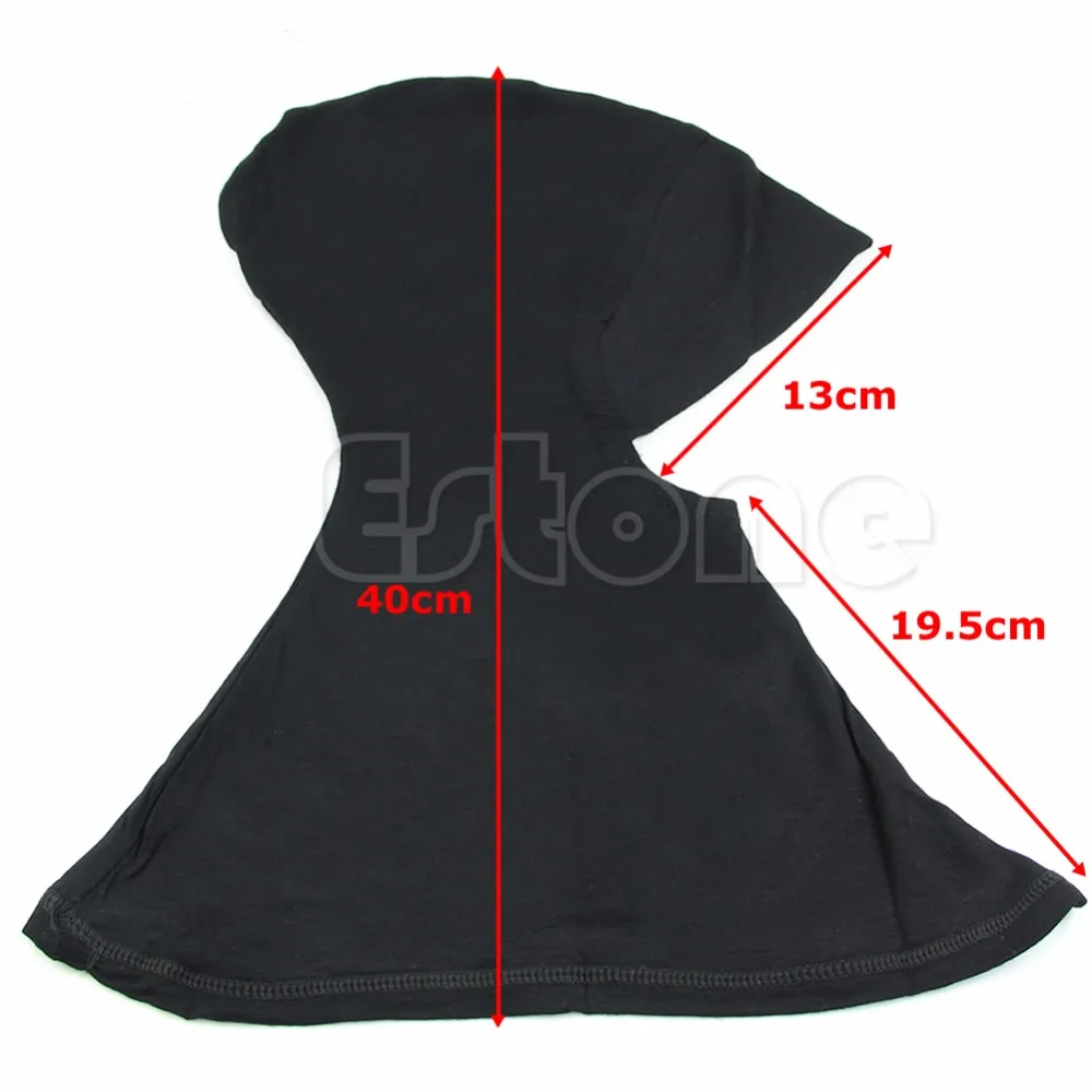 Женский мусульманский Мерсеризованный шарф с крестиком полным покрытием