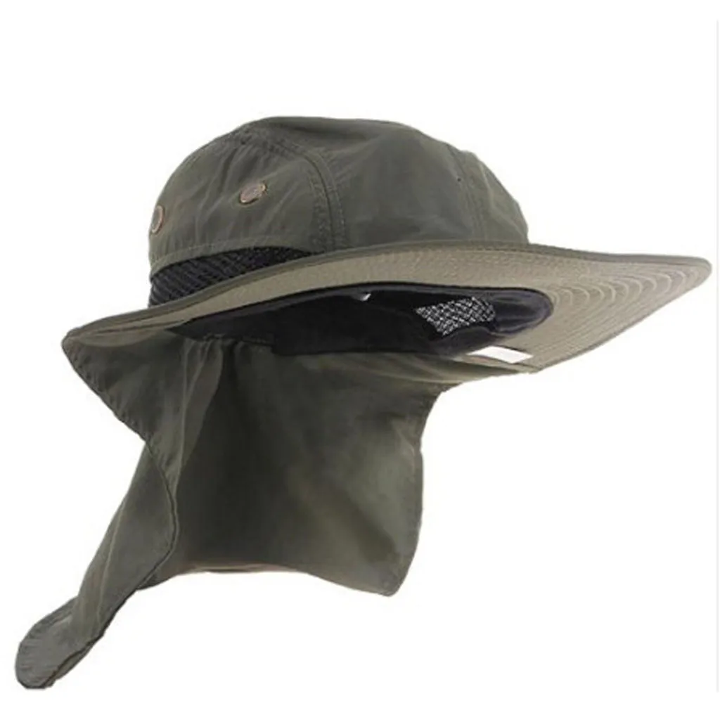 

2019 Fashion Men Cotton Fisherman Hat Casual Outdoor Cap Mountaineering Hat Sunshade Hat sun Protection Adjustable Caps Hats