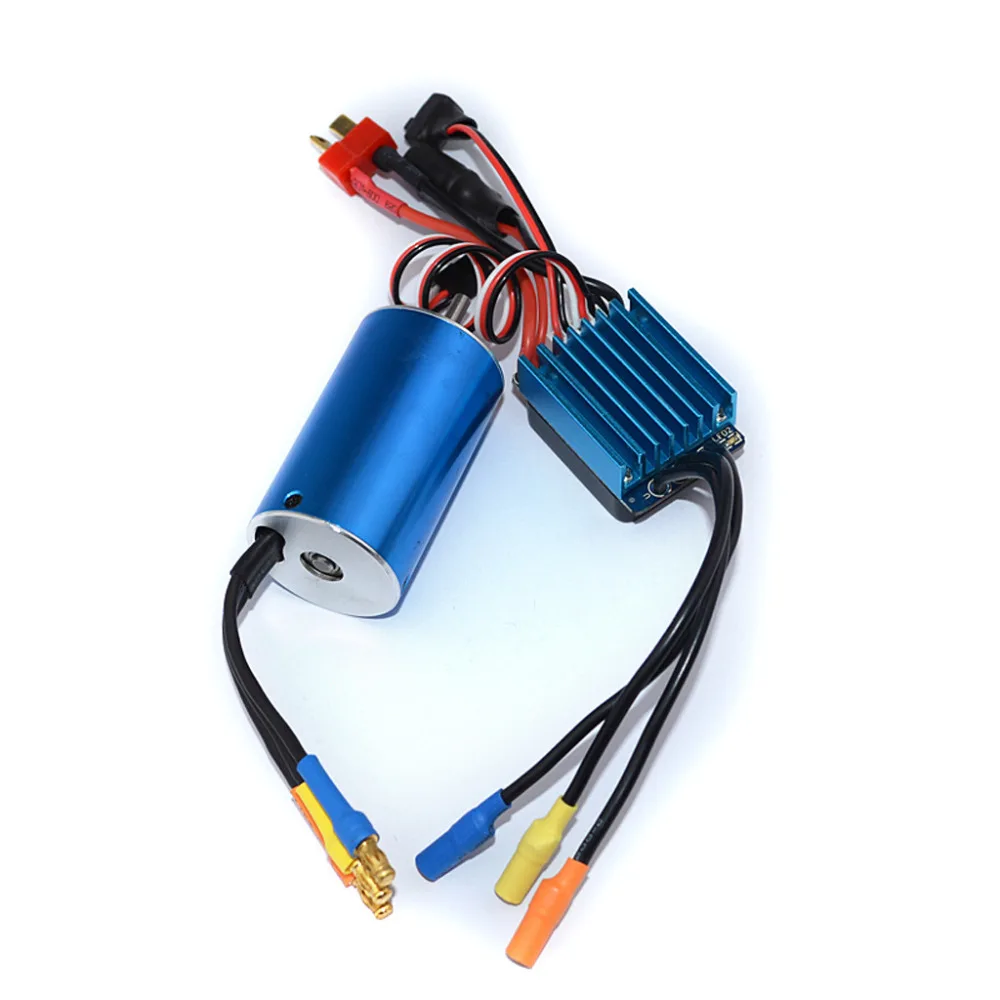 Rc 2845 4370/3930/3800/3100KV бесщеточный мотор+ 35A бесщеточный ESC+ программная карта для 1/14 1/16 1/18 RC автомобиль