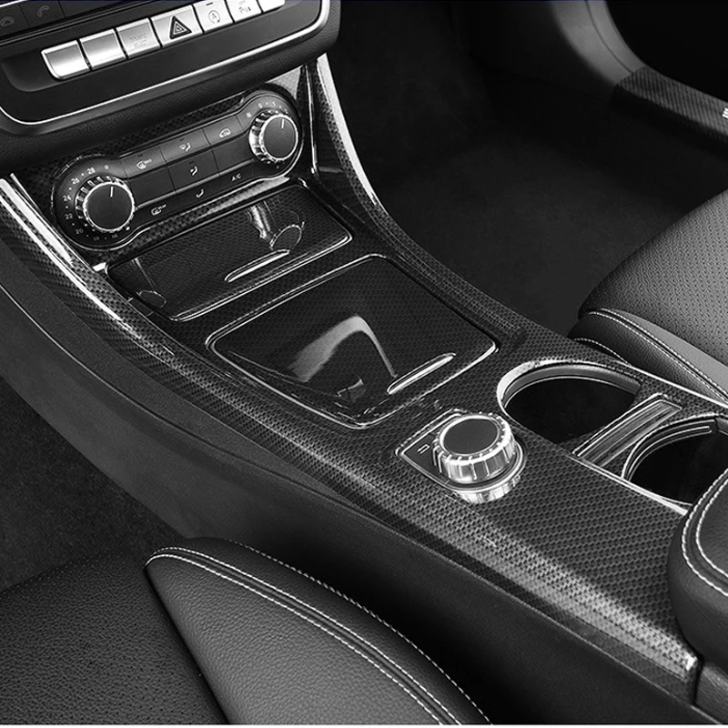 Для Mercedes Benz CLA C117 GLA X156 2014 2017 панель для хранения стаканов воды отделка