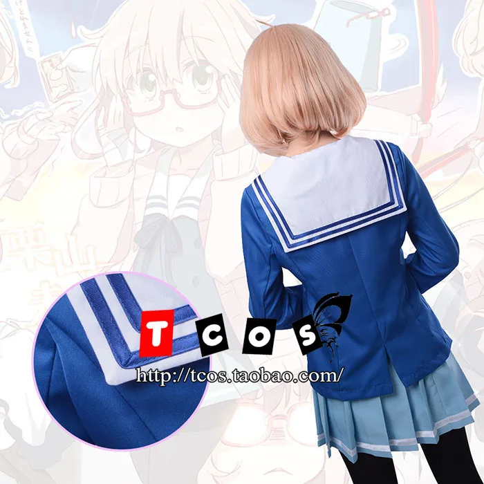 Одежда для косплея в жанре аниме За гранью (Kyoukai no Kanata) Костюм косплей-костюм Kuriyama