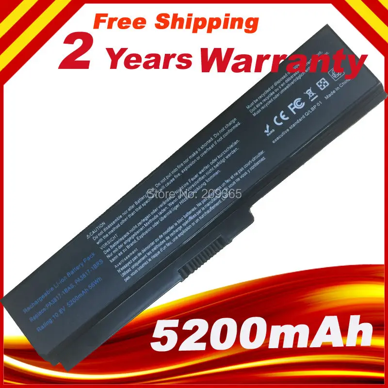 Аккумулятор для ноутбука TOSHIBA Satellite C650D C655 C655D C660 C660D C670 C670D|battery for toshiba|laptop battery