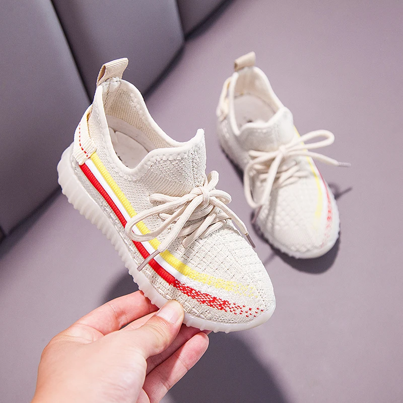 Детская обувь Повседневные детские кроссовки Летняя детская светящаяся