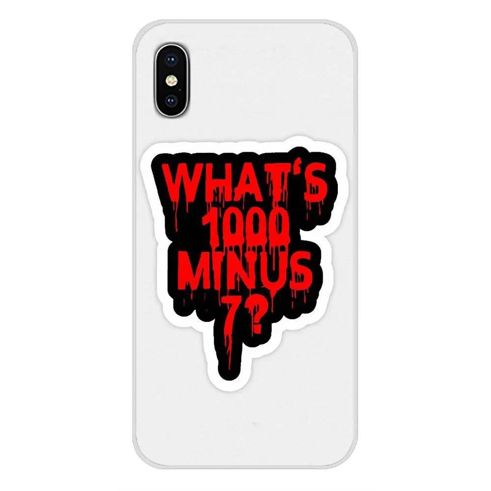 What's 1000 Minus 7 tokyo ghoul Quote для Samsung Galaxy A3 A5 A7 J1 J2 J3 J5 J7 2015 2016 2017 аксессуары чехлы