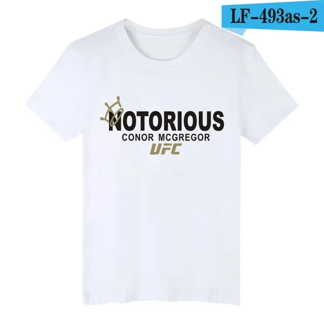 white Dethrone Conor McGregor Dublin футболка для мужчин, модная мужская футболка с коротким рукавом, брендовая качественная хлопковая футболка, топы, быстрая - Цвет: white