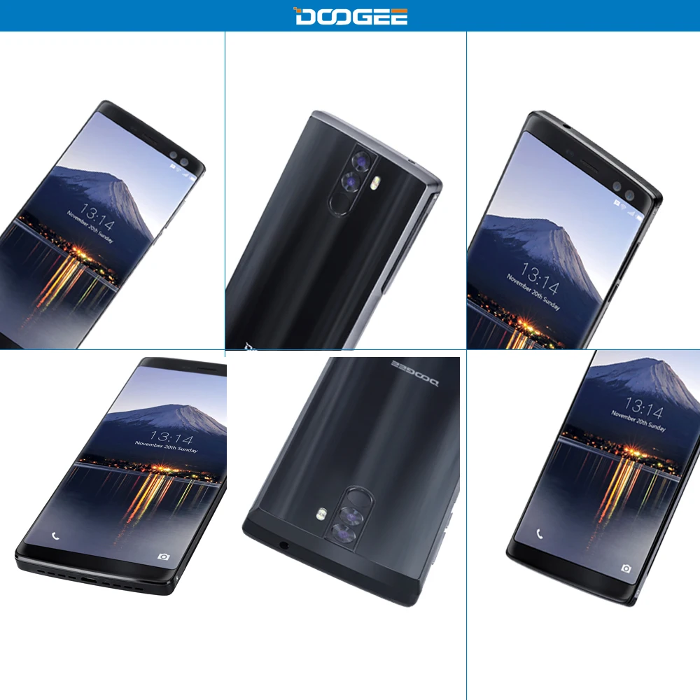 DOOGEE BL12000 Pro 12000mAh смартфон MTK6763T 6 0 '✘: 9 FHD + безрамочный экран 2 5 ГГц ГБ