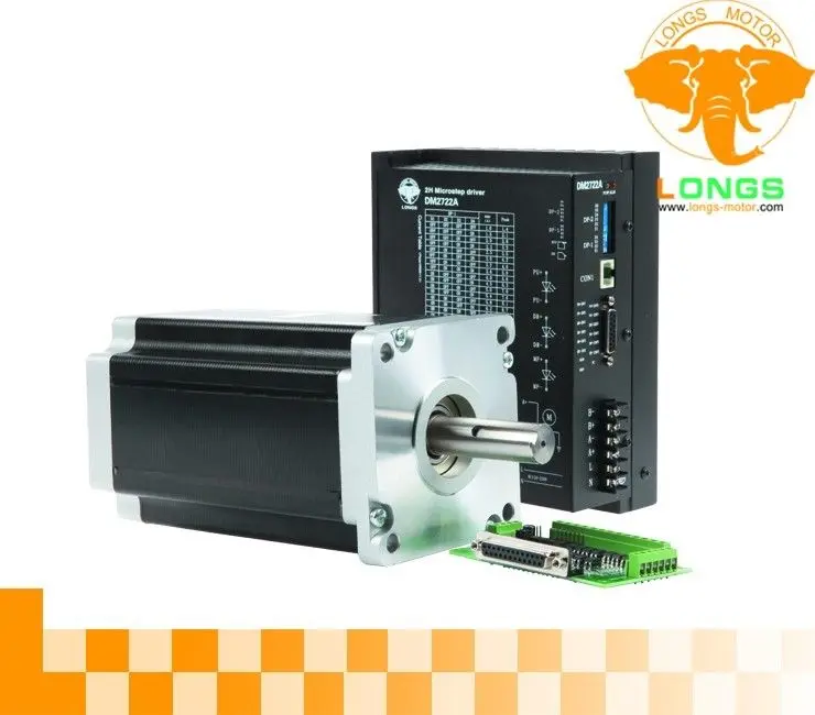 Шаговый двигатель 1 Ось Nema42 42HS5460 3256 унций. В драйверах DM2722A 220 фрезерный станок с
