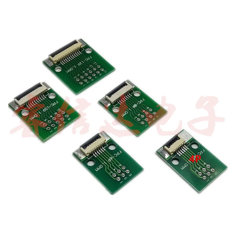 DIY FPC/FFC плата адаптера 1,0 мм разъем 4P 5P 14P 18P 26P 30P 34P 40P
