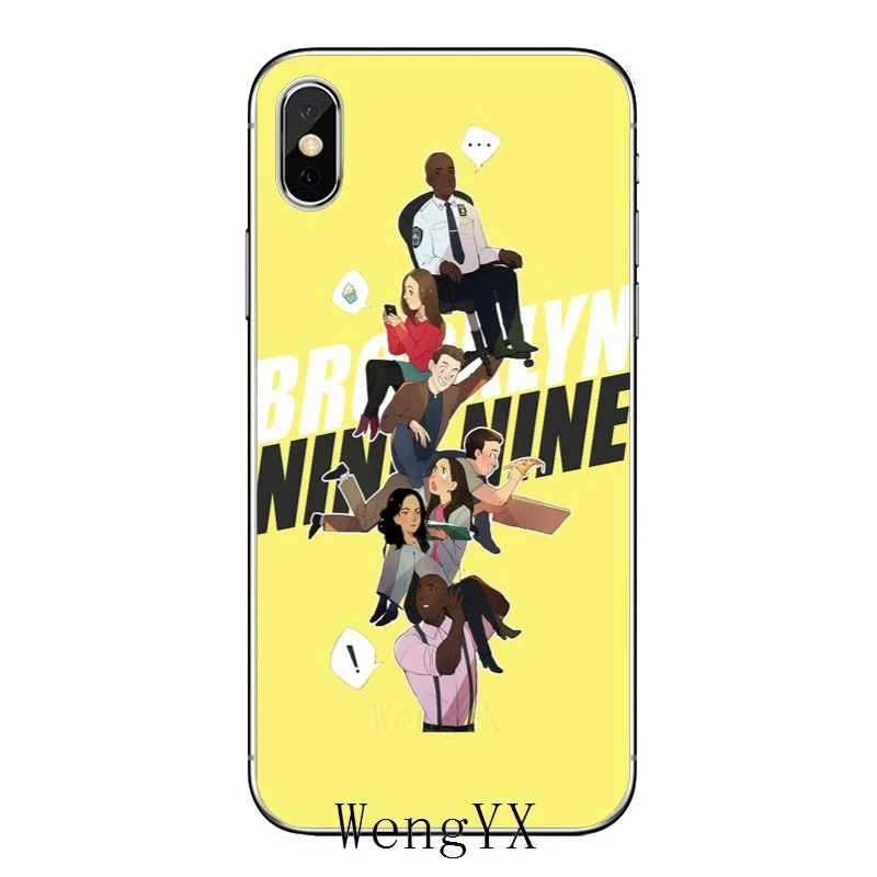 Бруклин 99 девять крутой тонкий, из ТПУ, мягкий чехол для телефона Apple iPhone X XR XS Max 8 7 6s 6 plus SE 5S 5c 5 4S 4 - Цвет: Nine-fashion-A-01