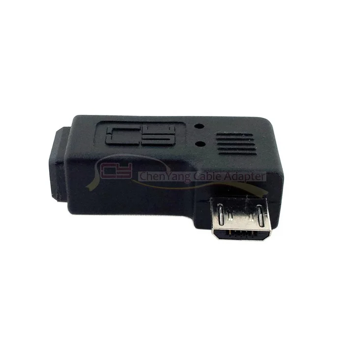 Кабель 90 градусов прямоугольный мини USB Женский к Micro USB Мужской данных Sypc адаптер питания