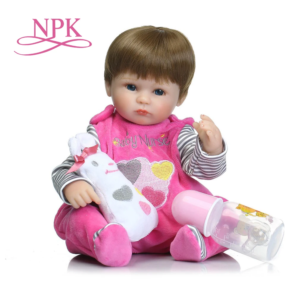 Кукла реборн NPK мягкая на ощупь прелестная младенец Реалистичная кукла Реборн