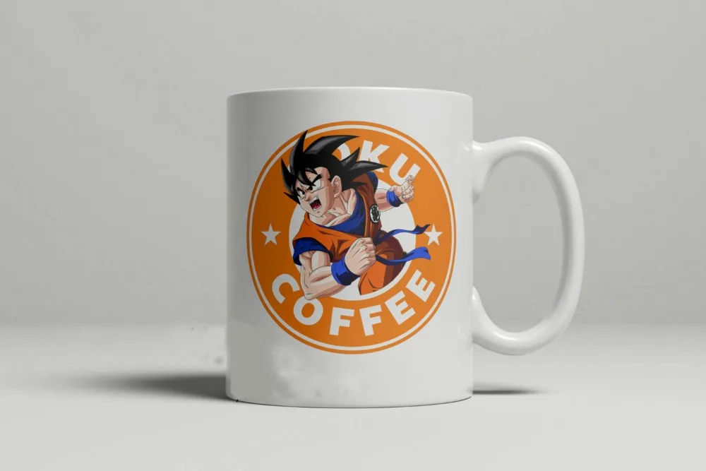 Драконий жемчуг z goku кружки Чай чашки Wine Milk пива керамические кофе подарок другу