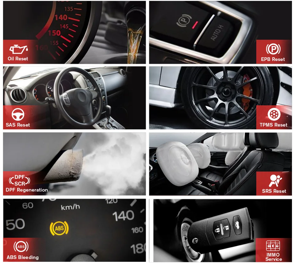 Autel MaxiPRO MP808TS OBDII Автомобильный диагностический инструмент OBD2 сканер OBD 2 код ридер как DS808 добавить TPMS Функции PK MS906