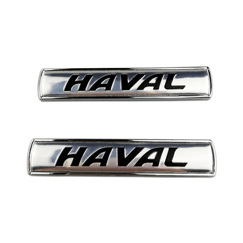 Silver Автомобильные аксессуары для Haval эмблема значок наклейки для H3 M4 H6 M2 H5 H8 H9 спортивного купе Silah Korna Tabanca украшение автомобиля стикер - Название цвета: Silver