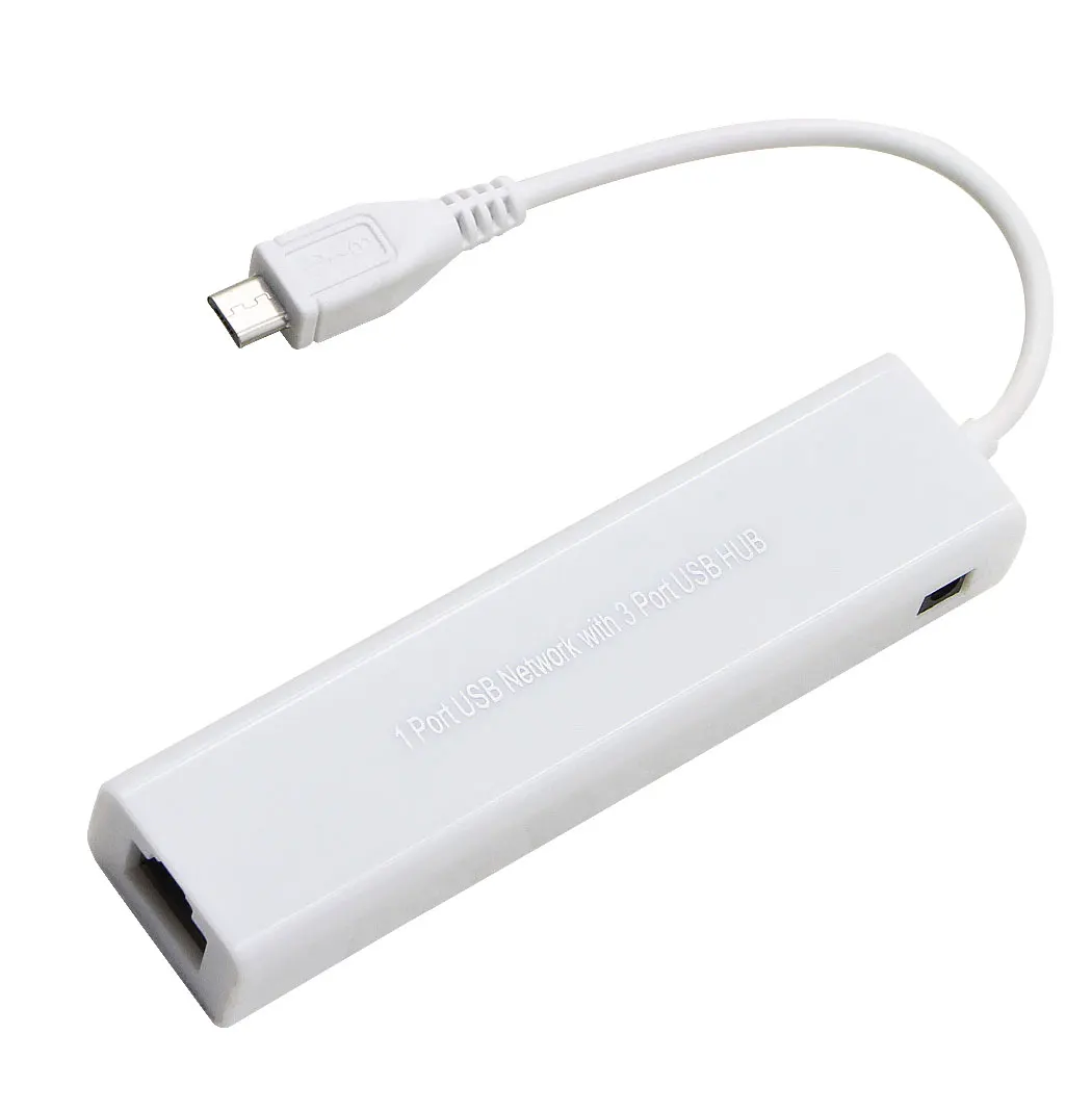 Micro USB OTG LAN концентратор порт Ethernet RJ45 для Samsung Galaxy S4 S5 Note 3|Кабели передачи данных| |