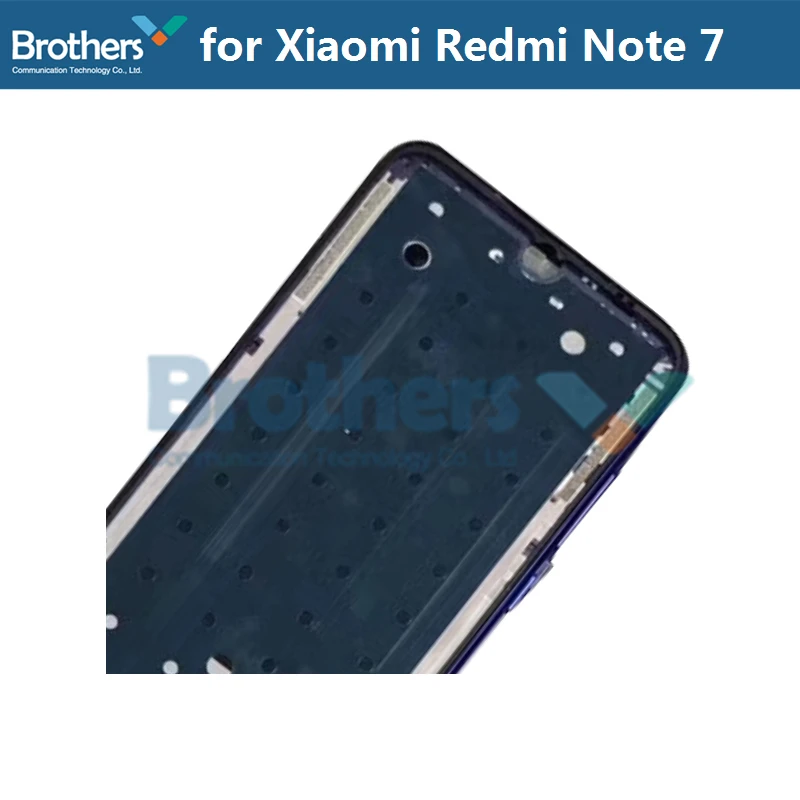 Передняя рамка для Xiaomi Redmi Note 7 рамка-держатель экрана сменная панель ЖК-экрана