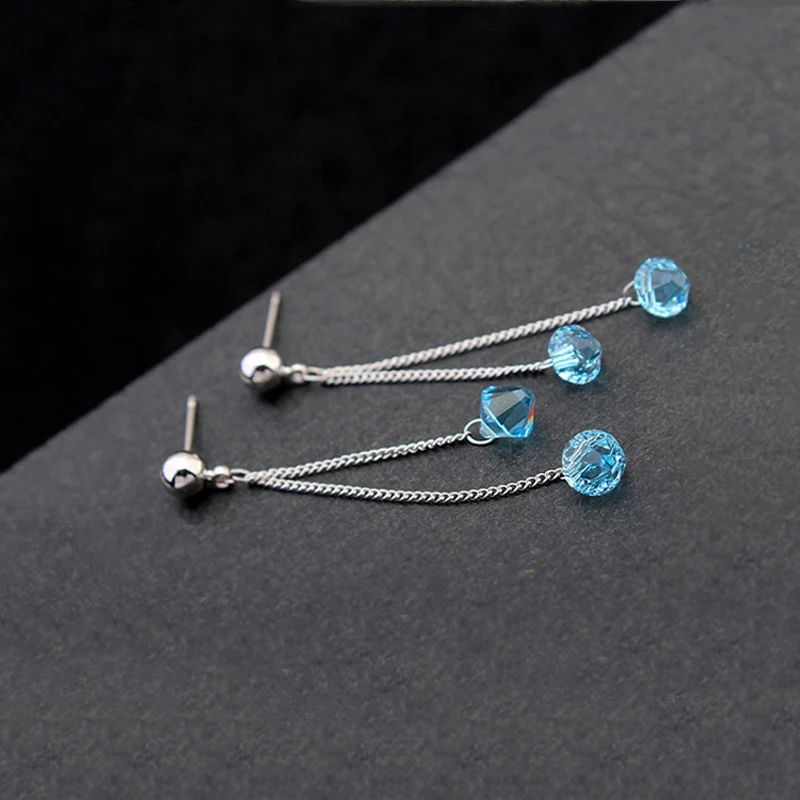 BAFFIN настоящие кристаллы Висячие серьги сделаны с элементами SWAROVSKI серебряный цвет Висячие пирсинг для женщин подарок Бохо ювелирные изделия