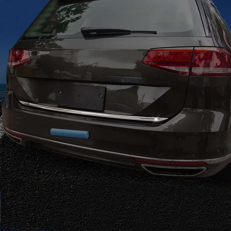Lsrtw2017 Нержавеющая сталь багажник автомобиля полосы планки для Volkswagen Passat B8 вариант