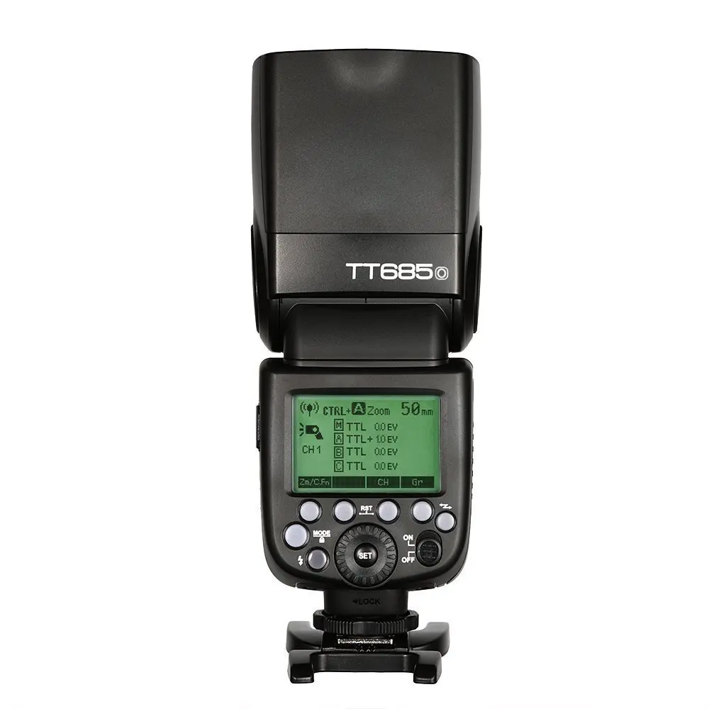 2x Godox TT685O 2 4G Беспроводная HSS GN60 1/8000s TTL вспышка Speedlite + X1T-O триггер 10x2500 mAh батарея для