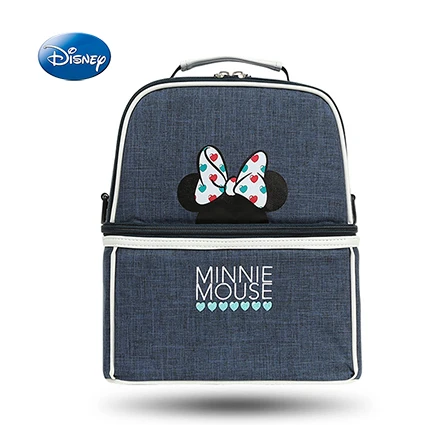 blue Disney брендовый рюкзак для мам, для хранения молока, продуктов питания, термосумки, для бутылочек для кормления ребенка, терморюкзак, для сохранения свежести, для путешествий, сумка - Цвет: blue