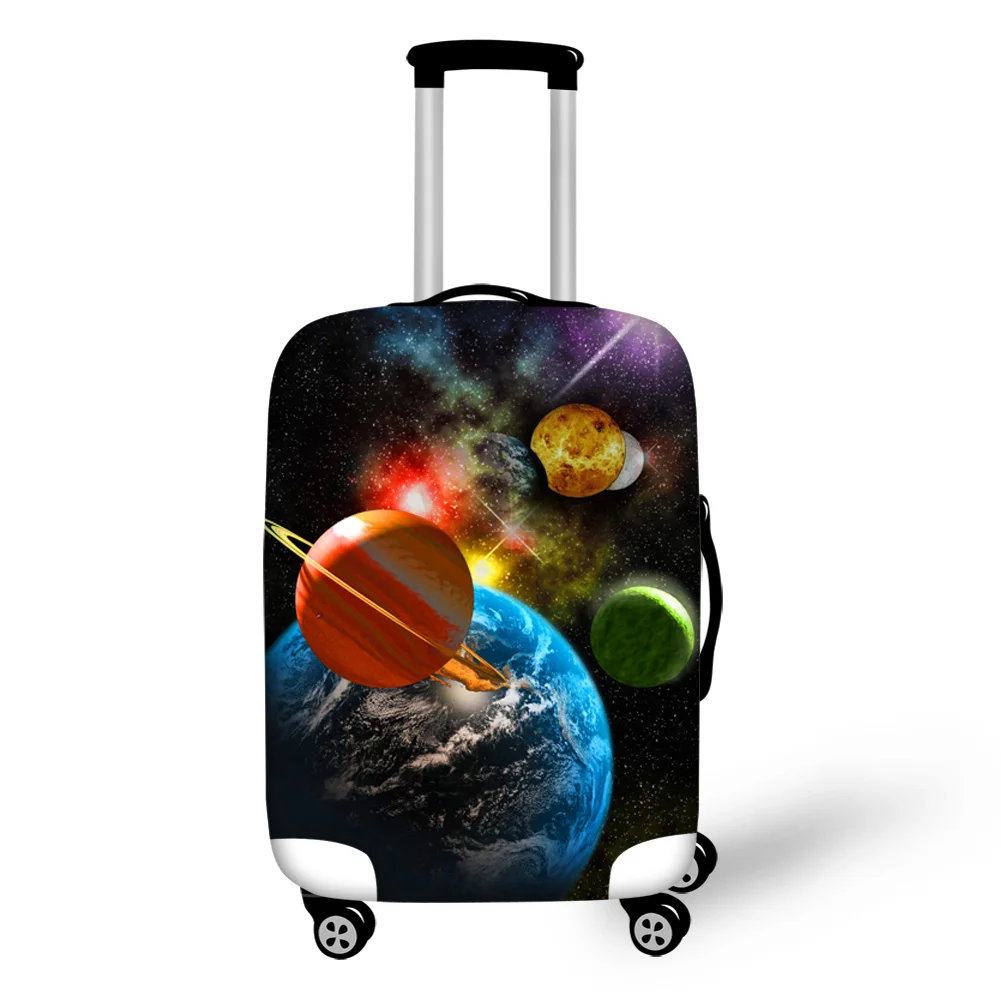 CC3192 ELVISWORDS, 3D принт, Galaxy Suit, Чехлы, протектор для путешествий, чемодан, защитные сумки, стрейч, пылезащитные Чехлы для путешествий - Цвет: CC3192