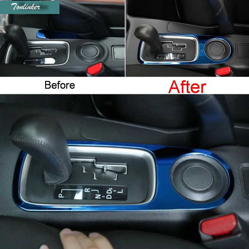 

Tonlinker 1 шт. DIY Автомобильный Стайлинг Новый Нержавеющая сталь режимов проверки работает Автопереключение пределов измерений) Панель крышка ...