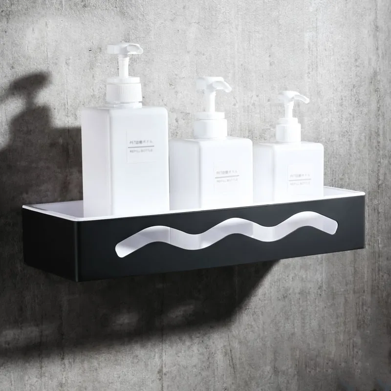 Длинная квадратная полка из АБС-пластика 345 мм нержавеющей стали | Обустройство