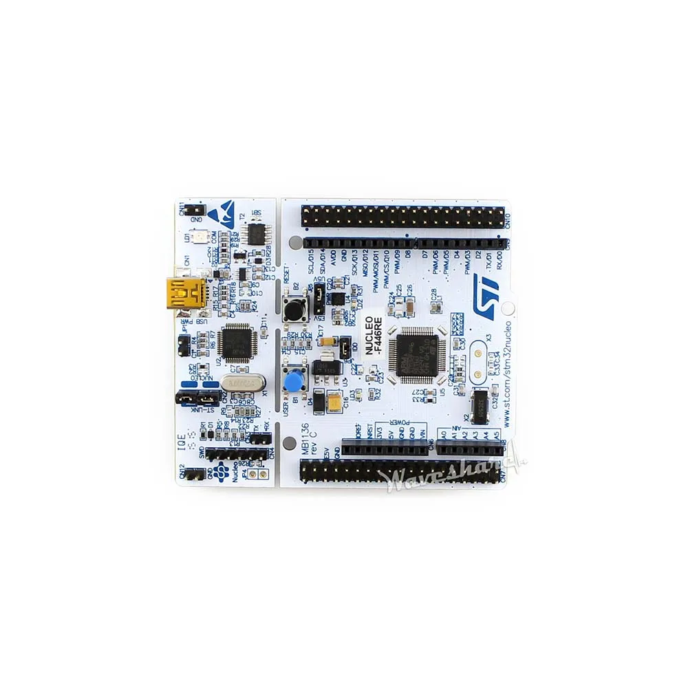 ST Original NUCLEO-F446RE STM32 Nucleo development board с STM32F446RET6 MCU для серии F4 встроенное программное
