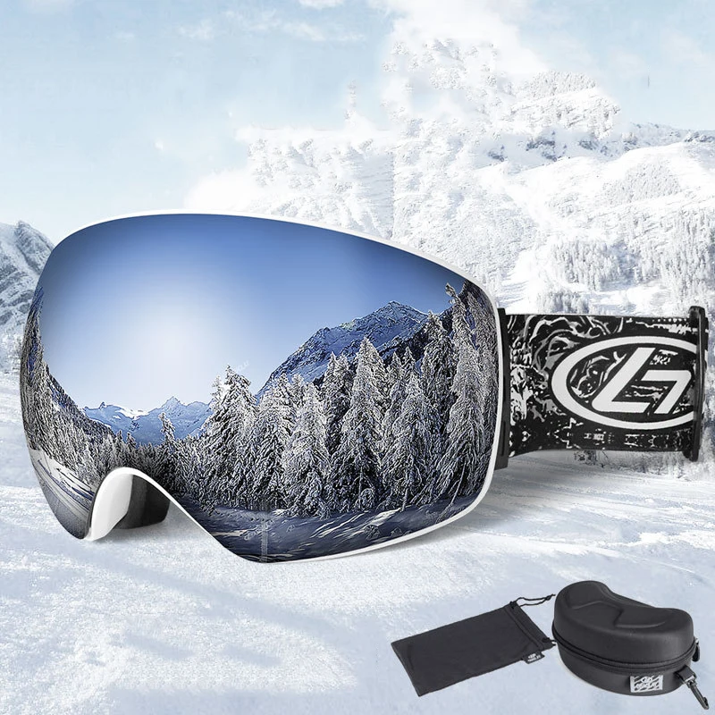 Новый профессиональный лыжные очки Для мужчин Лыжный Спорт женщин взрослых