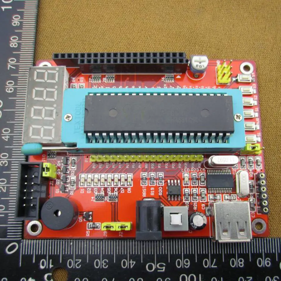 51/AVR макетная плата включая SCM/USB line микроконтроллер минимальная системная MCU |