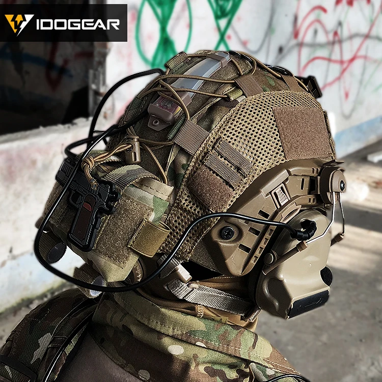 IDOGEAR Tactical Pouch MK2 Battery Case for Helmet Hunting Camo Combat Military 3525 |