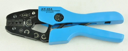 AN-03A hand crimping tool for open barrel terminals 1-2.5mm2 non-insulate terminal crimper | Инструменты