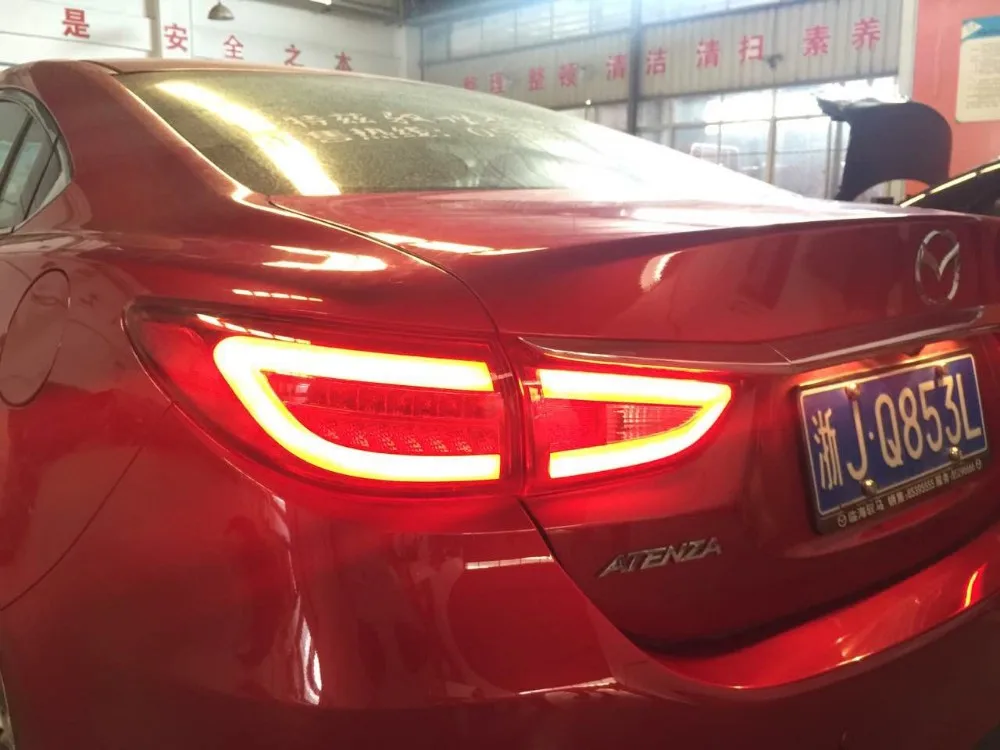 Автомобильный задний светильник VLAND от производителя для M6 Atenza светодиодный задний светильник для M6 Atenza задний фонарь с DRL+ Реверс+ тормоз