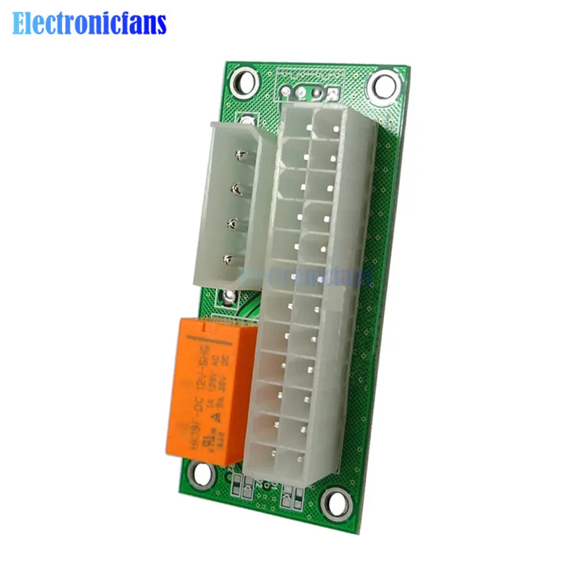 ATX 24Pin к Molex 4Pin Dual PSU источник питания синхронизация стартер удлинитель Кабель