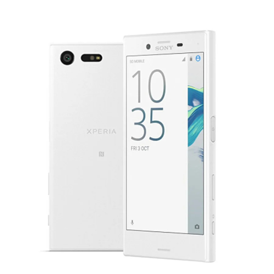 sony Xperia X Compact F5321 4G LTE мобильный телефон 4," 3 ГБ ОЗУ 32 Гб ПЗУ 2700 мАч Android отпечаток пальца одна SIM телефон
