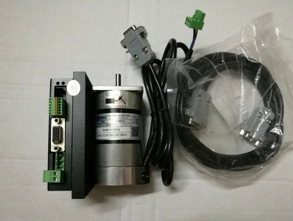 Новый бесщеточный сервопривод Leadshine 90 Вт ACS606 и двигатель BLM57090 -1000 работает 24 В