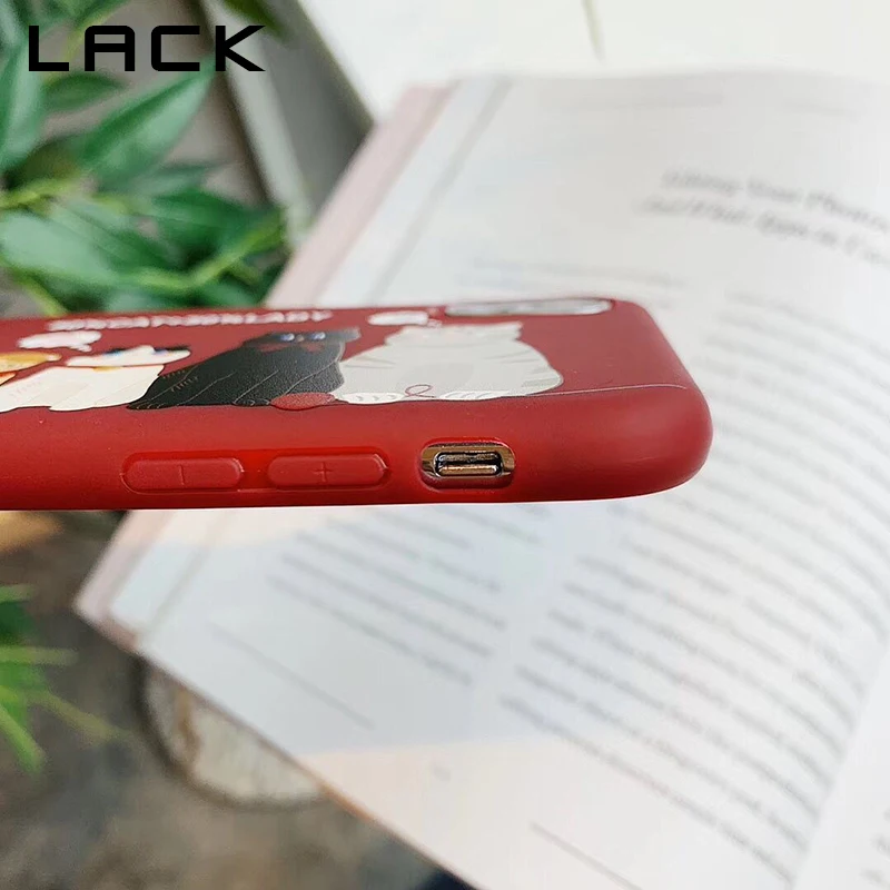 Отсутствие Cat Чехол для iPhone XS Max чехол X XR 6 S 7 8 Plus задняя крышка милый мультфильм