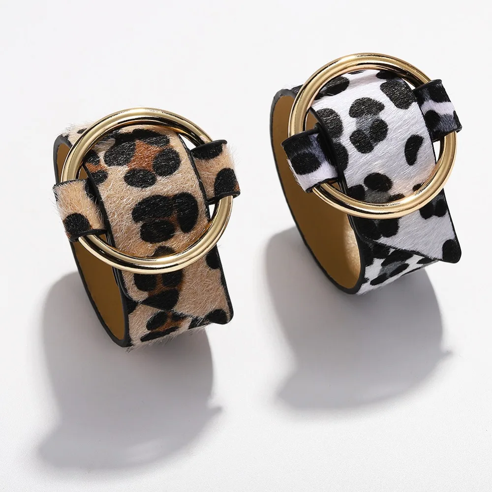 Miwens ZA 2019 новый стиль бохо пикантный панк Винтажный Леопардовый цвет