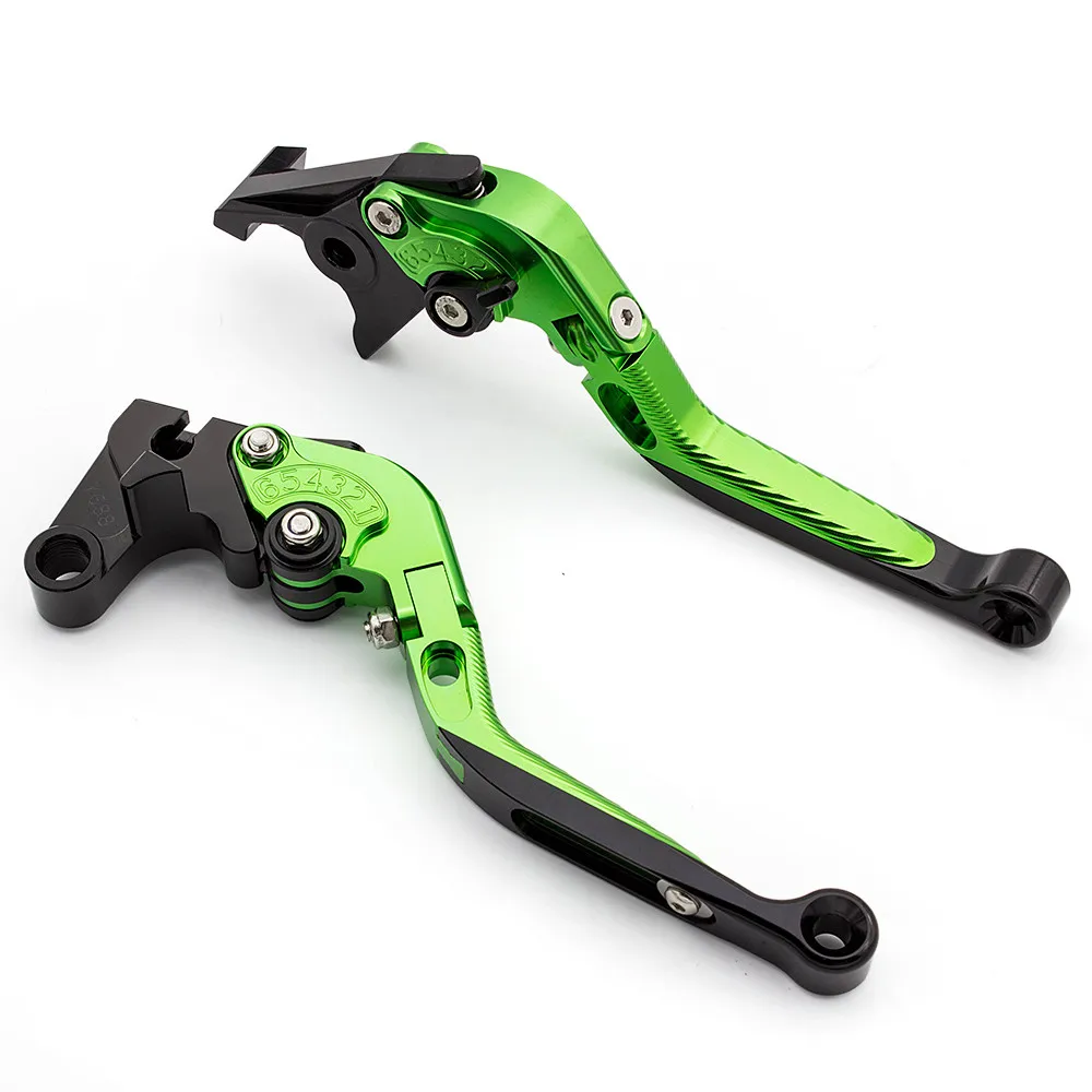 3D Складная Выдвижная мотоцикла тормозной рычаг сцепления для Kawasaki Ninja 650R ER6F ER 6N ER6N