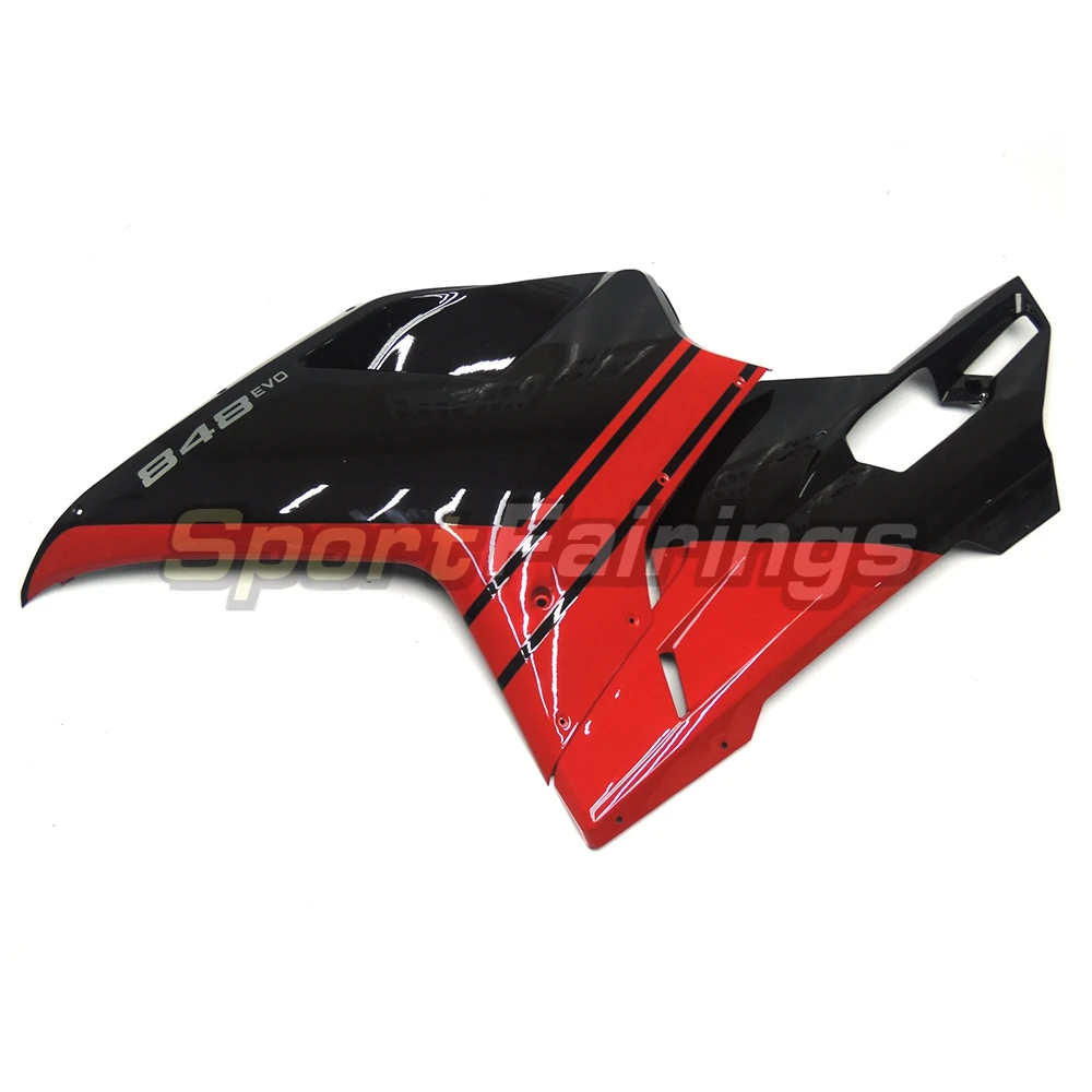 Комплект обтекателей из АБС-пластика для мотоцикла DUCATI 1198 1098 848 2007 2009 2010 2011 2012