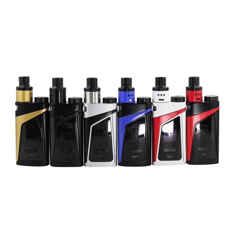 Оригинальный Smok Skyhook RDTA коробка мод комплект 220 Вт с 9 мл емкость танк электронная