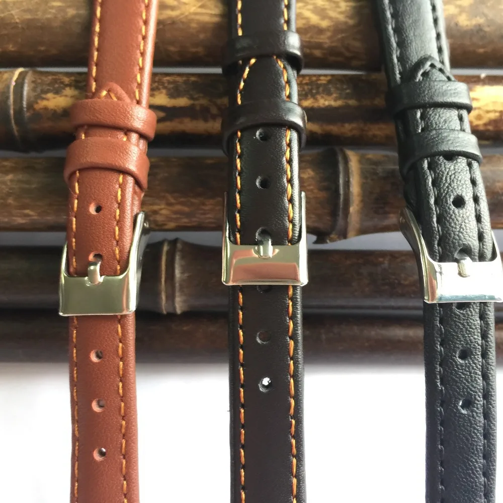 Ремешок для часов 12 мм Модный деловой Сверхтонкий ремешок Лидер продаж 2020 мягкий