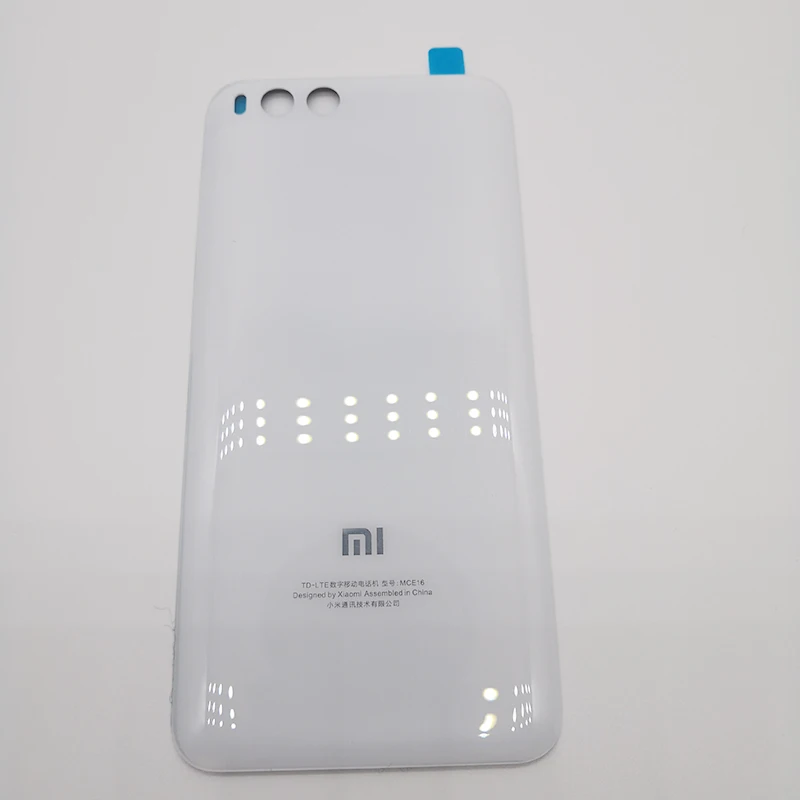Оригинальный чехол xiaomi mi6 Mi6 задняя крышка для батареи 3D стеклянный корпус дверь