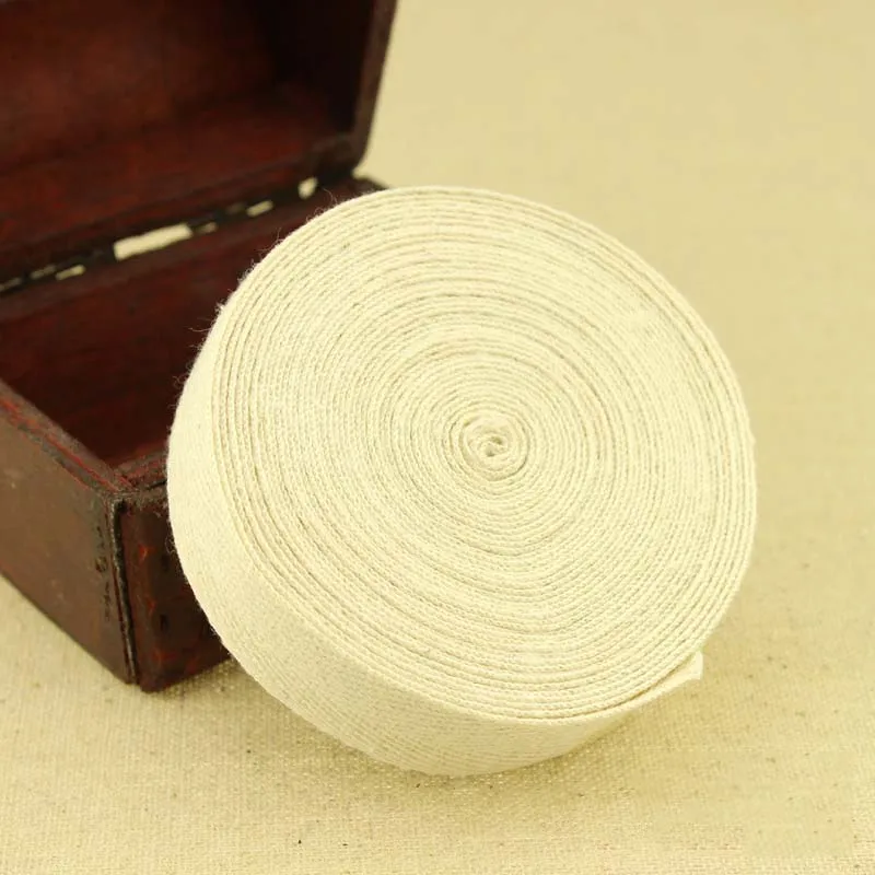 Лента для посылка в елочку 20 мм 50 ярдов/набор тканевые аксессуары diy 100% хлопок |