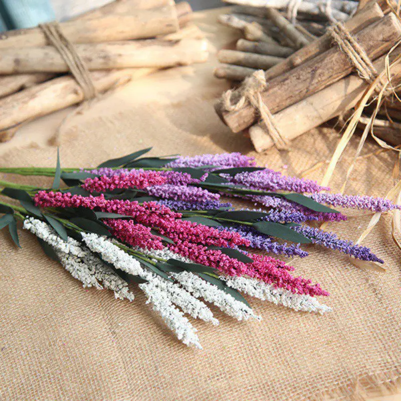 1 шт. имитация романтика Прованс собачий хвост трава украшение лавандовый цветок
