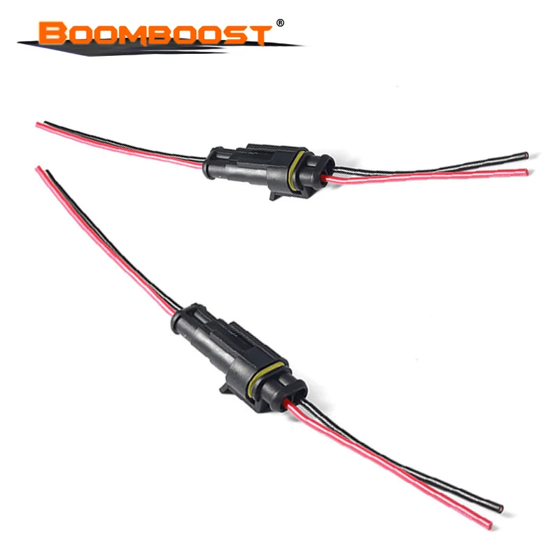 Автомобильный водонепроницаемый электрический соединитель 5 комплектов 2 Pin