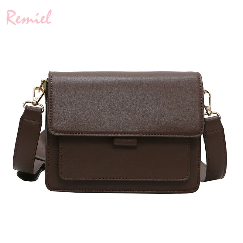 

Квадратная сумочка в стиле ретро для женщин, роскошная простая Удобная дамская сумка-мессенджер из высококачественной искусственной кожи, ...